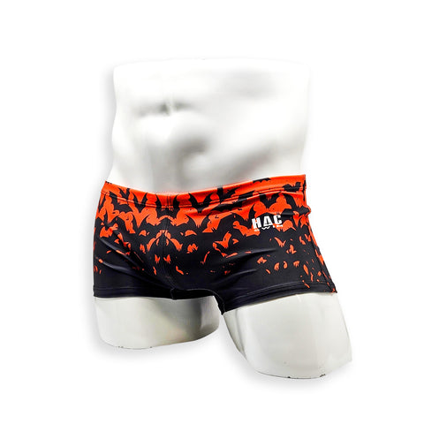 Box Cut Swim Trunk - Bat Boy