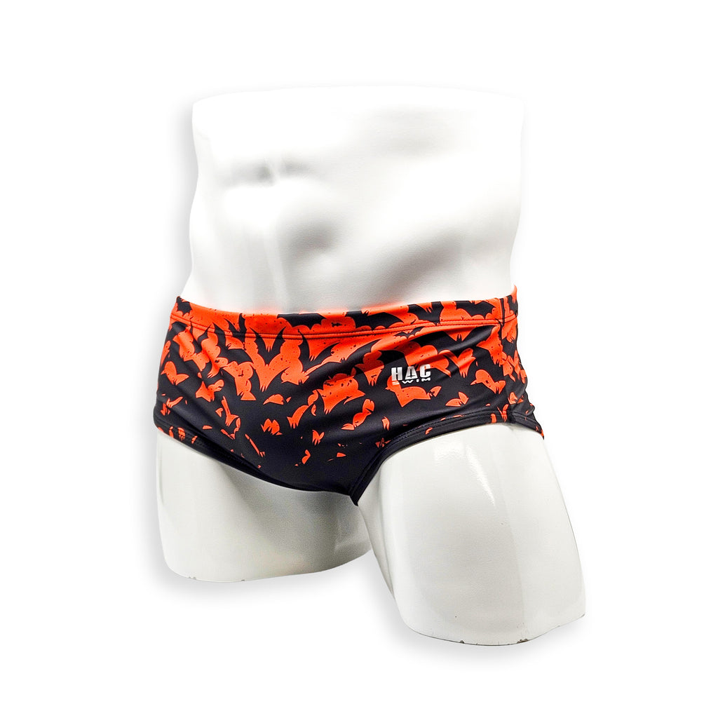Vintage Cut Swim Brief - Bat Boy