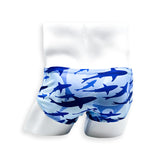 Vintage Cut Swim Brief - Blue Shark