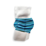 Box Cut Swim Trunk - Tidal Stripe