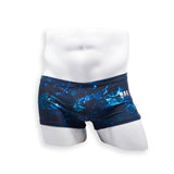 Box Cut Swim Trunk - Night Swimming