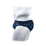 2 Inch Flat Front Swim Brief - Night Swimming