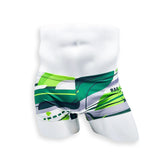 Box Cut Swim Trunk - Green Flash