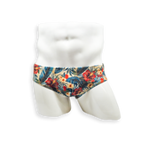 Basic Swim Brief - Hibiscus