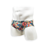 Basic Swim Brief - Hibiscus