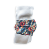 Box Cut Swim Trunk - Hibiscus