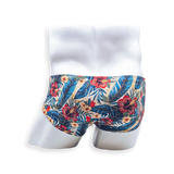 Vintage Cut Swim Brief - Hibiscus