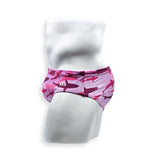 Basic Swim Brief - Pink Shark