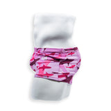 Box Cut Swim Trunk - Pink Shark