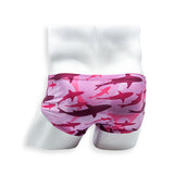 Vintage Cut Swim Brief - Pink Shark