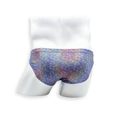 2 Inch Flat Front Swim Brief - Rainbow Trout