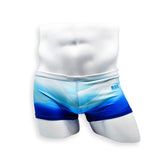 Box Cut Swim Trunk - Soft Wave