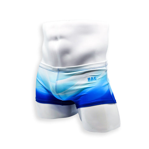 Box Cut Swim Trunk - Soft Wave