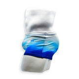 Box Cut Swim Trunk - Soft Wave