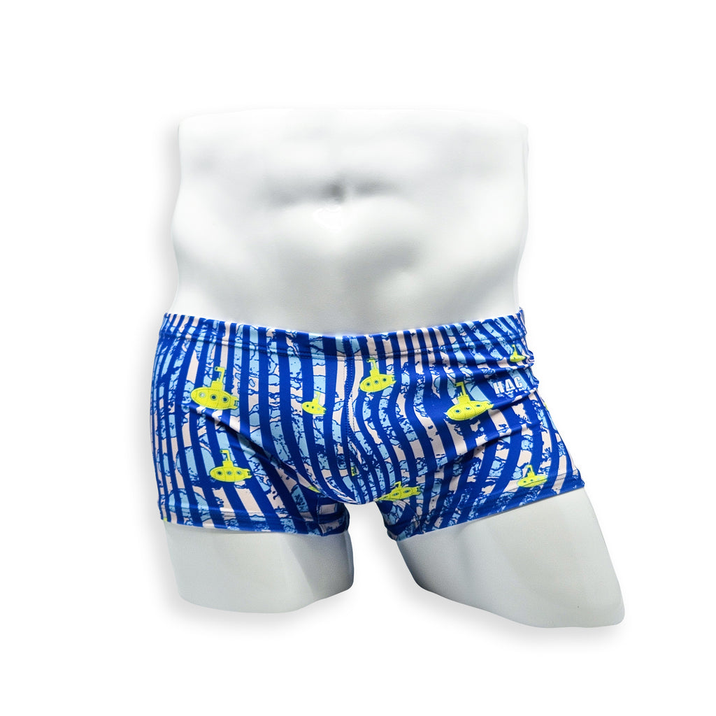 Box Cut Swim Trunk - Submarine