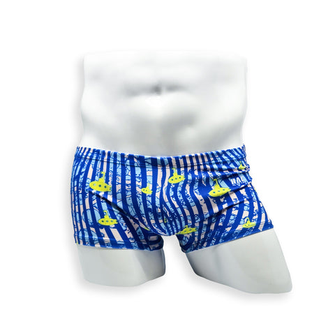 Box Cut Swim Trunk - Submarine
