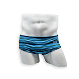 Vintage Cut Swim Brief - Tidal Stripe