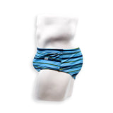 Vintage Cut Swim Brief - Tidal Stripe