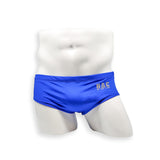 Mens Swimsuit Vintage Cut Swim Brief in Royal Blue for Swimming Aesthetic Bodybuilding Posing or Mens Pole Dance