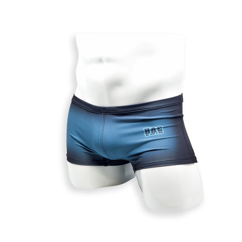 Box Cut Swim Trunk - Blue Ballistic