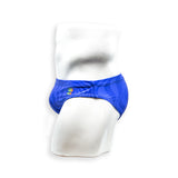 Mens Swimsuit 2 Inch Side Swim Brief in Blue Wonder Print for Swimming Aesthetic Bodybuilding Posing or Mens Pole Dance