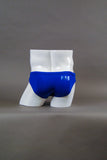 HAC Swim Men's 2" Side Swim Brief - Blue Oh Canada Rear Image