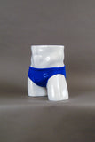 HAC Swim Men's 2" Side Swim Brief - Blue Oh Canada Left Side Image