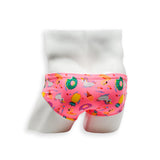 Mens Swimsuit Basic Swim Brief in Pool Party Print for Swimming Aesthetic Bodybuilding Posing or Mens Pole Dance