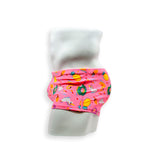 Mens Swimsuit Box Cut Swim Trunk in Pool Party Print for Swimming Aesthetic Bodybuilding Posing or Mens Pole Dance