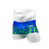 Mens Swimsuit Box Cut Swim Trunk in Shatter Print for Swimming Aesthetic Bodybuilding Posing or Mens Pole Dance