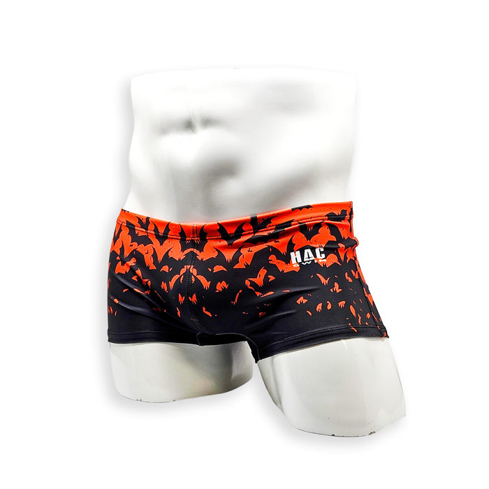 Box Cut Swim Trunk - Bat Boy