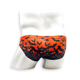 2 Inch Flat Front Swim Brief - Bat Boy