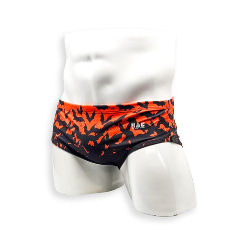 Vintage Cut Swim Brief - Bat Boy