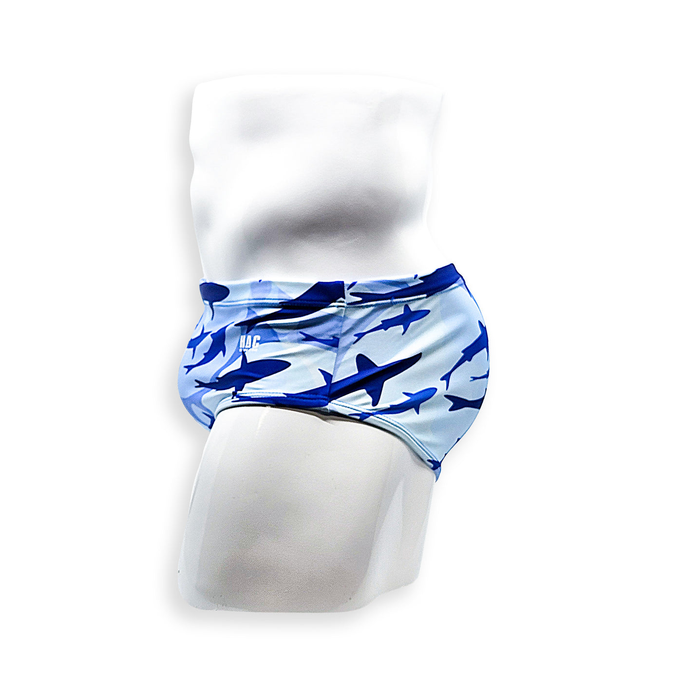 Vintage Cut Swim Brief - Blue Shark