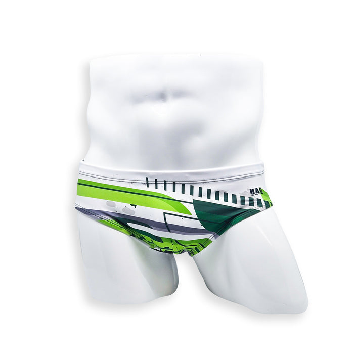 Basic Swim Brief - Green Flash