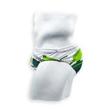 2 Inch Flat Front Swim Brief - Green Flash
