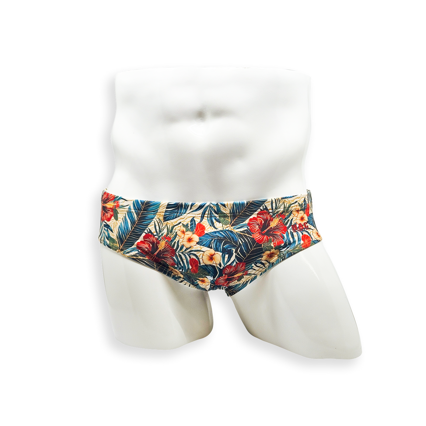 Basic Swim Brief - Hibiscus