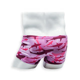Box Cut Swim Trunk - Pink Shark