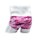 Vintage Cut Swim Brief - Pink Shark