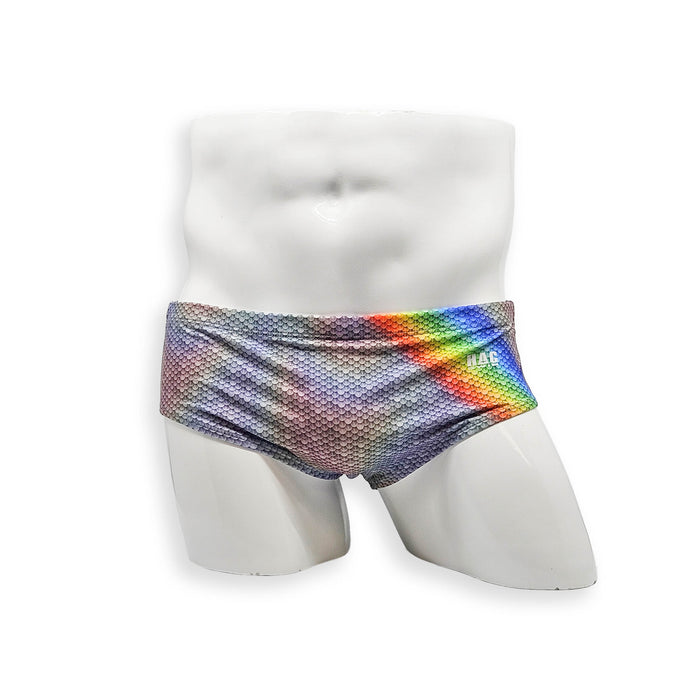 Vintage Cut Swim Brief - Rainbow Trout