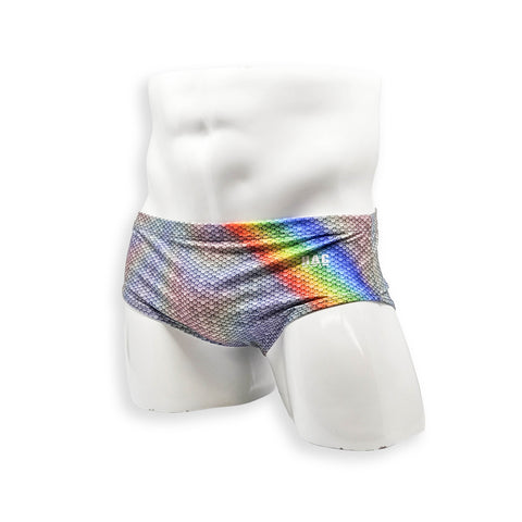 Vintage Cut Swim Brief - Rainbow Trout
