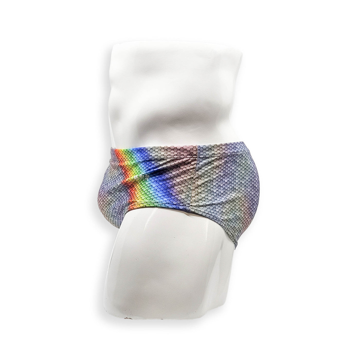 Vintage Cut Swim Brief - Rainbow Trout
