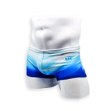 Box Cut Swim Trunk - Soft Wave