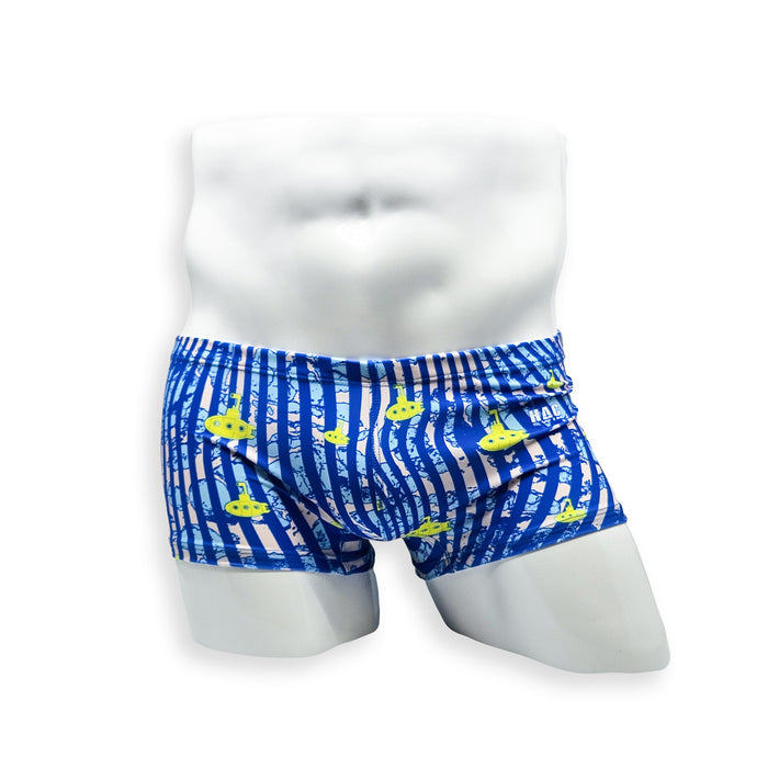 Box Cut Swim Trunk - Submarine