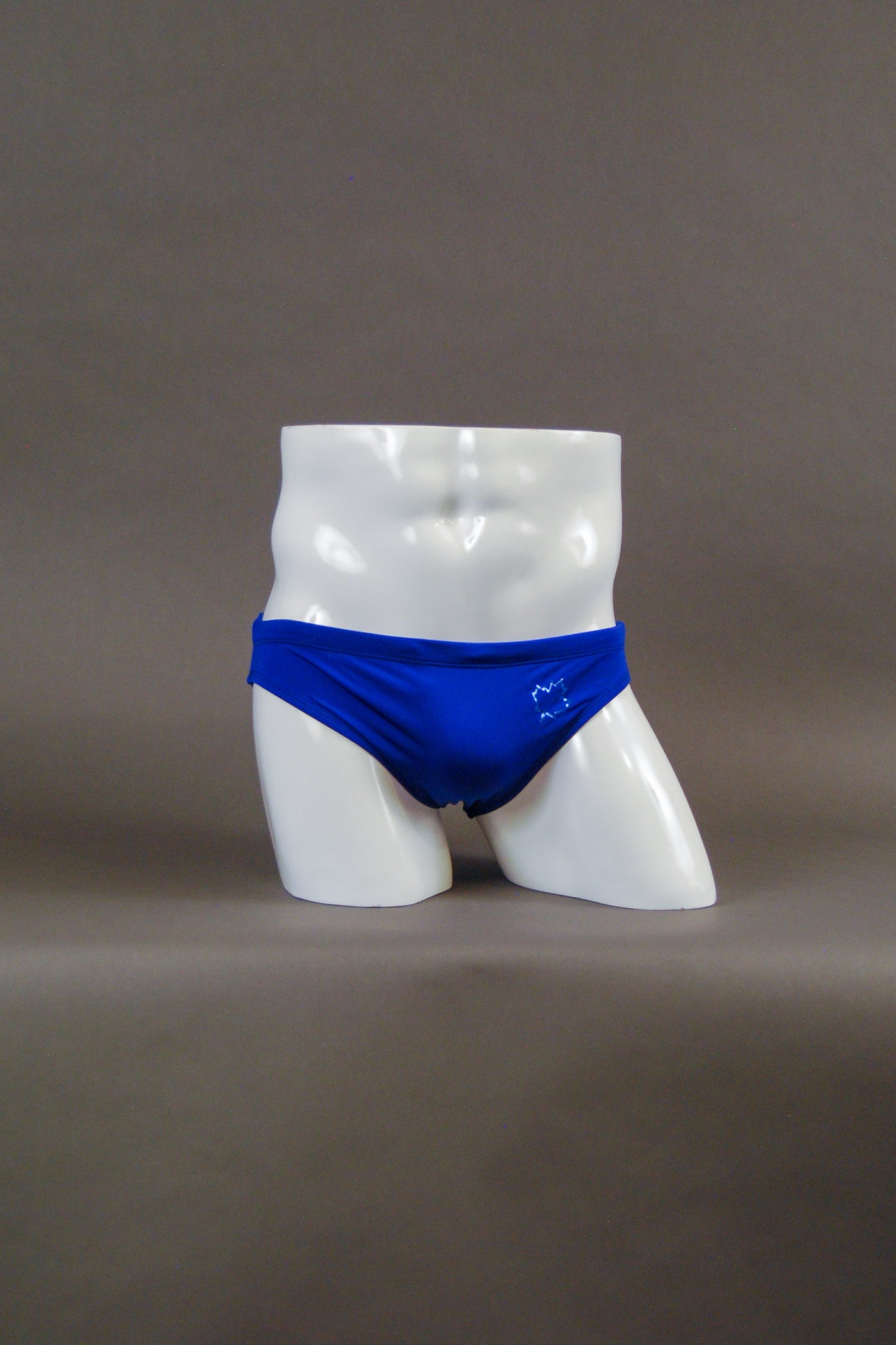 HAC Swim Men's 2" Side Swim Brief - Blue Oh Canada Front Image