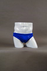 HAC Swim Men's 2" Side Swim Brief - Blue Oh Canada Front Image