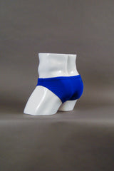 HAC Swim Men's 2" Side Swim Brief - Blue Oh Canada Left 45 Image