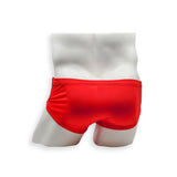 Mens Swimsuit Vintage Cut Swim Brief in Red for Swimming Aesthetic Bodybuilding Posing or Mens Pole Dance