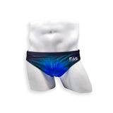 Mens Swimsuit 2 Inch Side Swim Brief in Snowburst Print for Swimming Aesthetic Bodybuilding Posing or Mens Pole Dance